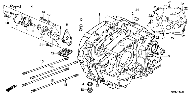 CRANKCASE/OIL PUMP