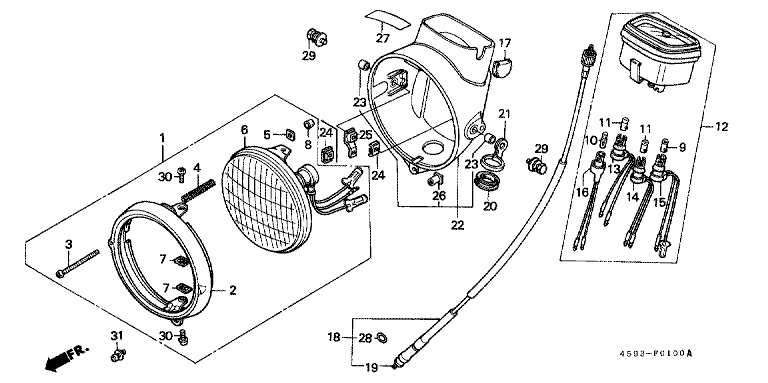 HEADLIGHT/GAUGE (1)