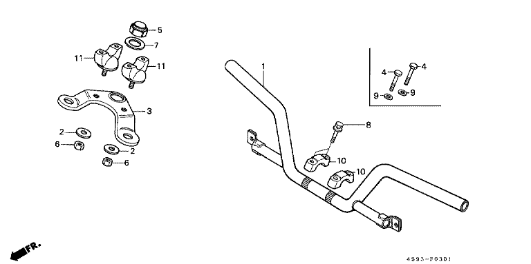 HANDLE BAR/TOP BRIDGE (2)