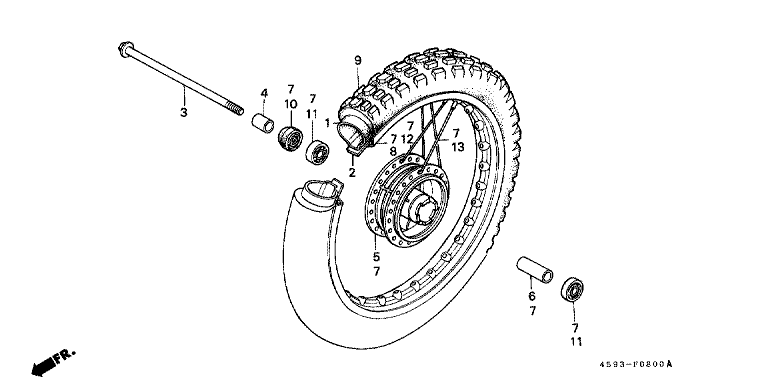 FRONT WHEEL