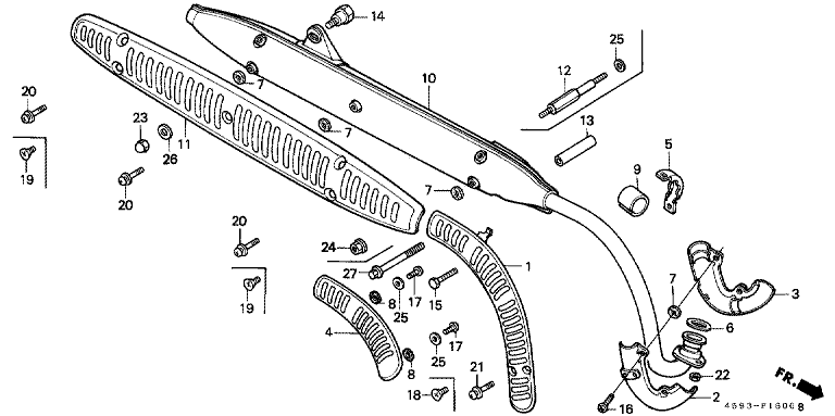 EXHAUST MUFFLER