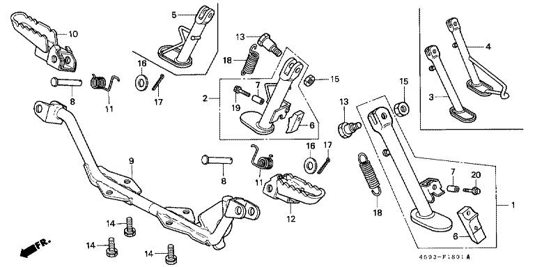 FOOTPEG/FOOTREST (2)