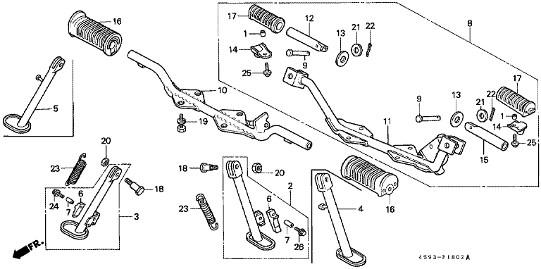 FOOTPEG/FOOTREST (3)