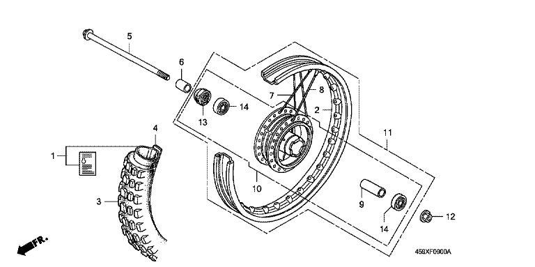 FRONT WHEEL