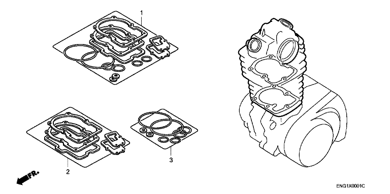GASKET KIT A