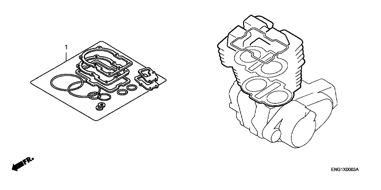 GASKET KIT A