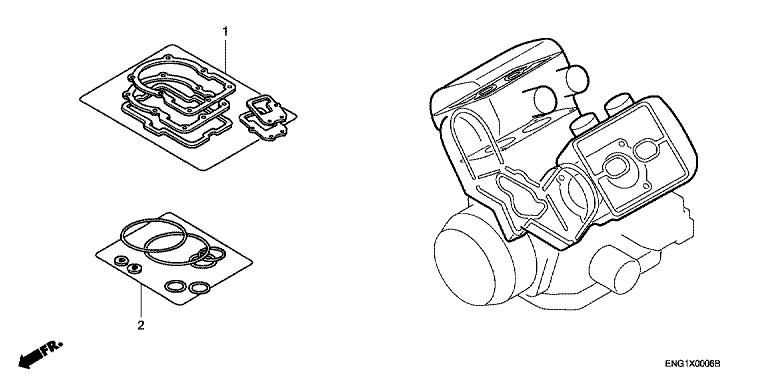GASKET KIT A
