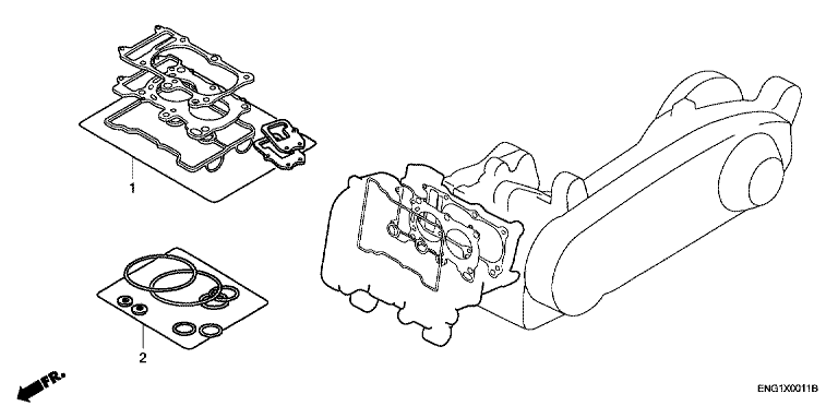 GASKET KIT A