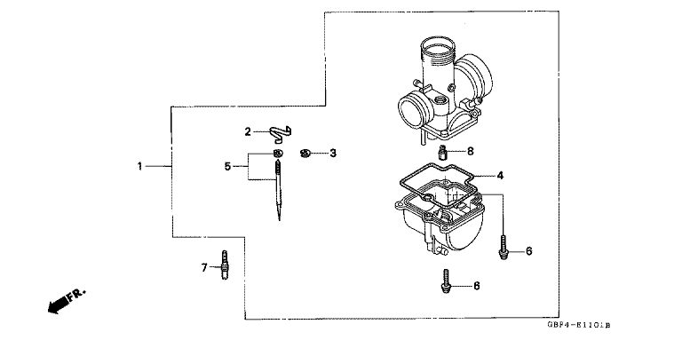 CARBURETOR O.P. KIT