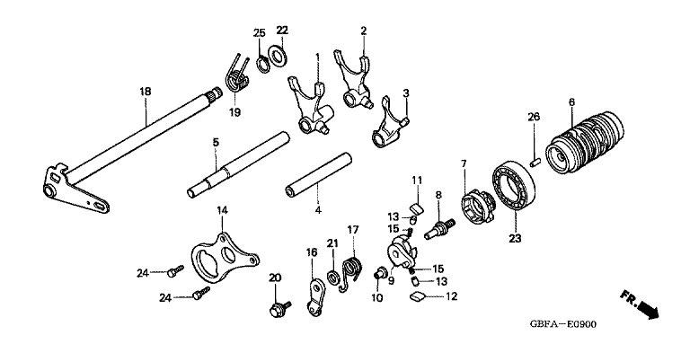 GEARSHIFT DRUM