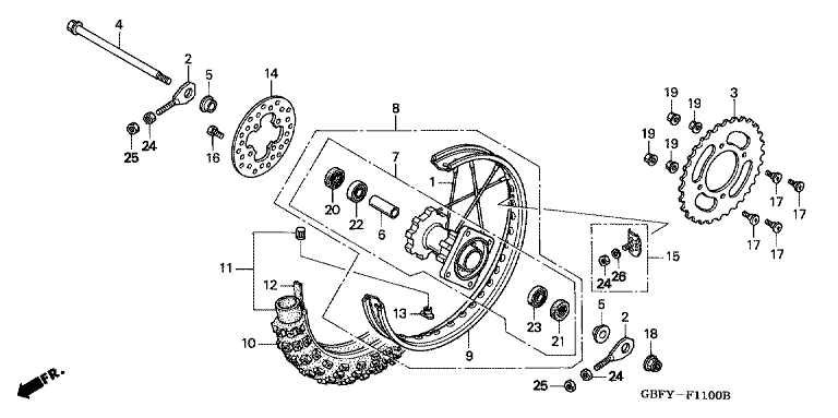 REAR WHEEL