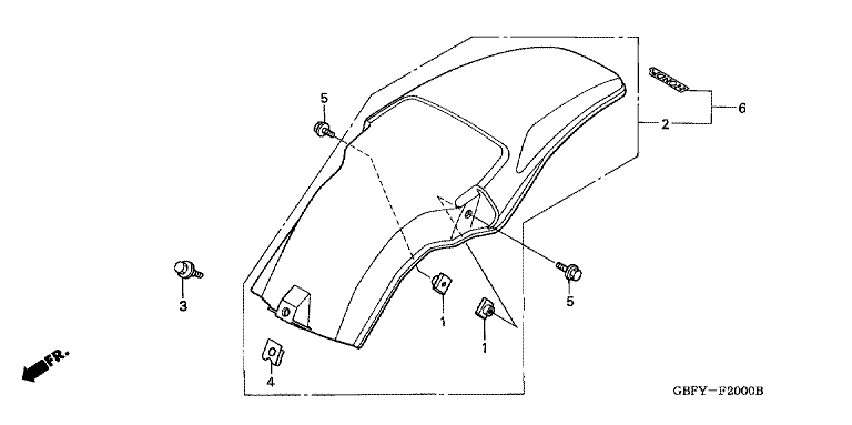 REAR FENDER