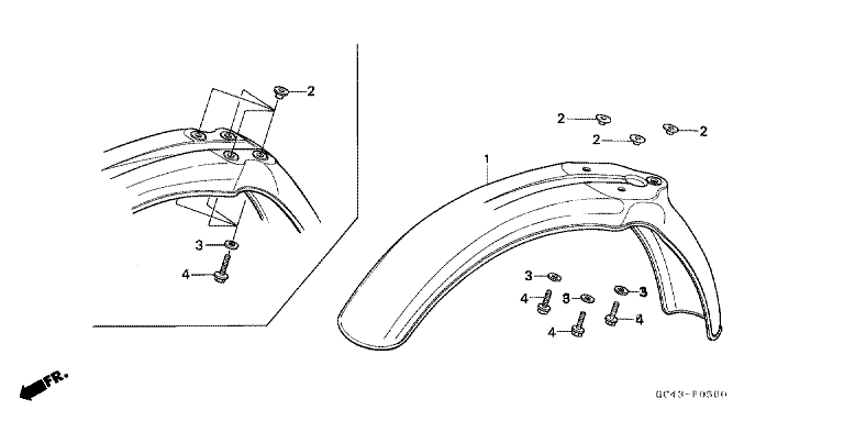 FRONT FENDER