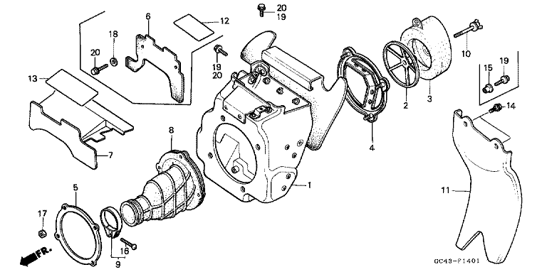 AIR CLEANER (RG/RH/RJ/RK)