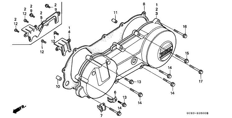 LEFT SIDE COVER