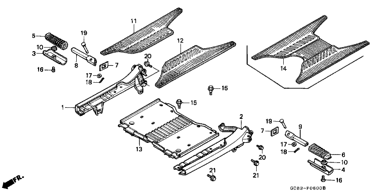 FLOOR PANEL/FLOOR BOARD