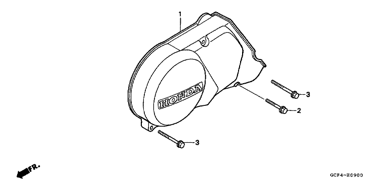 LEFT CRANKCASE COVER