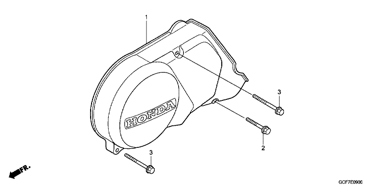 LEFT CRANKCASE COVER
