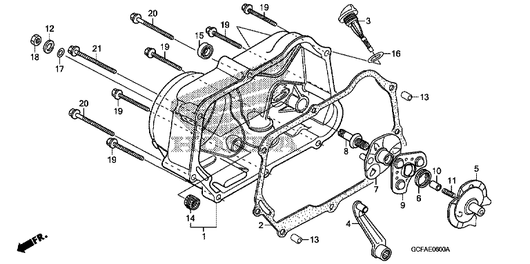 RIGHT CRANKCASE COVER