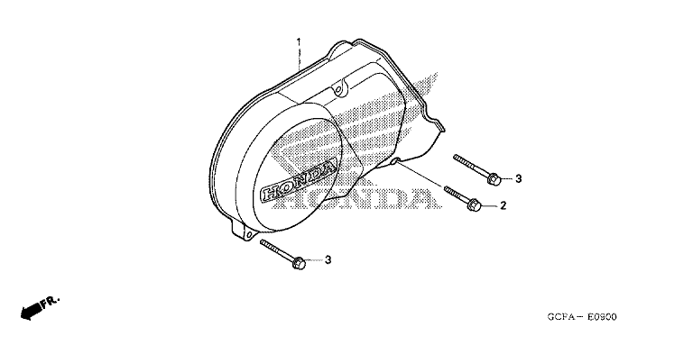 LEFT CRANKCASE COVER