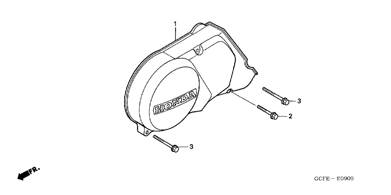 LEFT CRANKCASE COVER