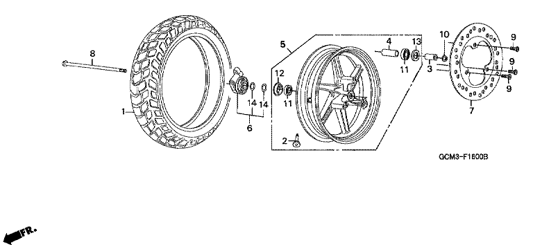 FRONT WHEEL (2)