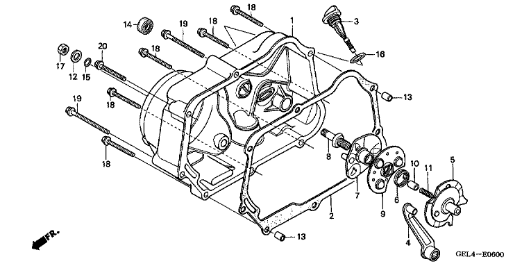 RIGHT CRANKCASE COVER