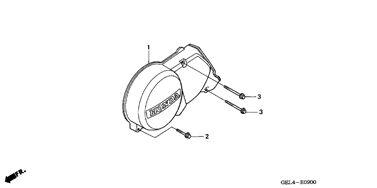LEFT CRANKCASE COVER