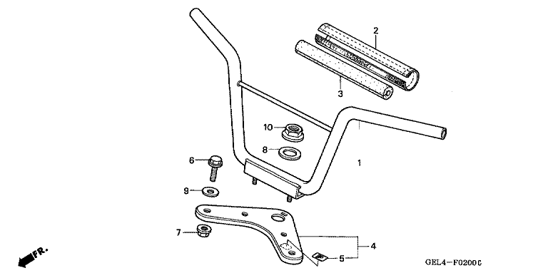 HANDLE BAR/TOP BRIDGE