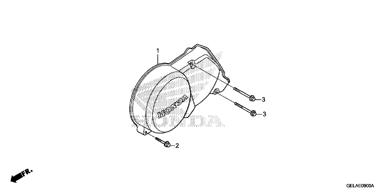 LEFT CRANKCASE COVER