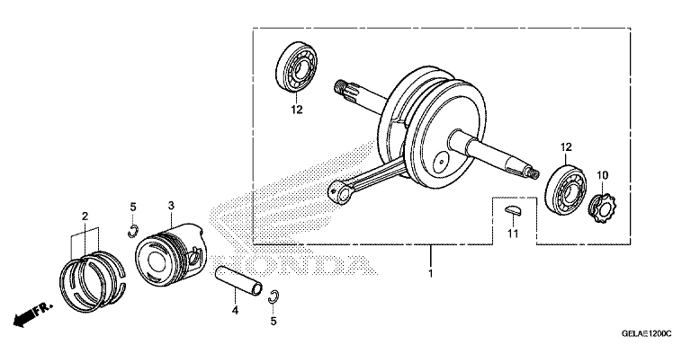 CRANKSHAFT/PISTON