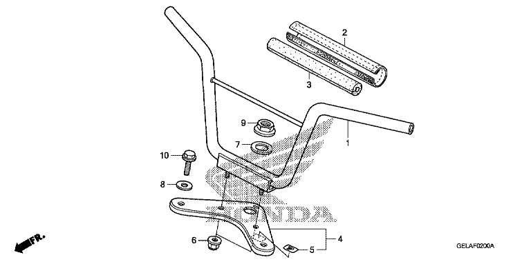HANDLE BAR/TOP BRIDGE