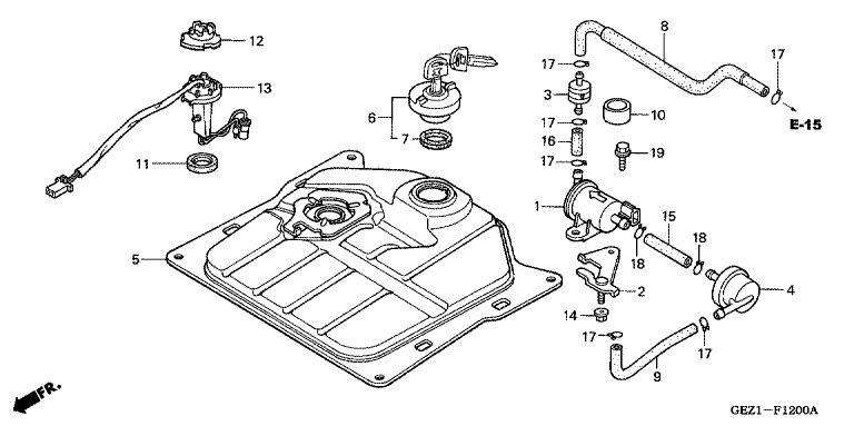 FUEL TANK (NPS501/2/3/4/5/6/7)