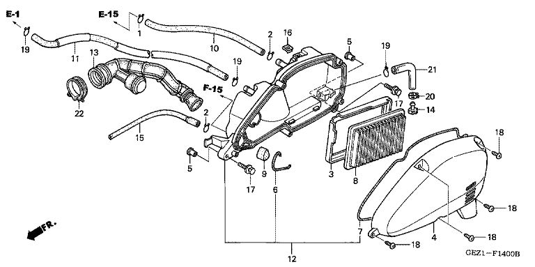 AIR CLEANER (NPS501/2/3/4/5/6/7)
