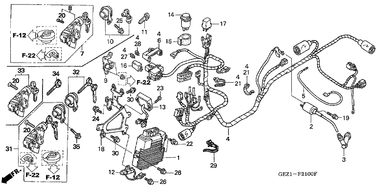 WIRE HARNESS (NPS501/2/3/4/5/6/7)