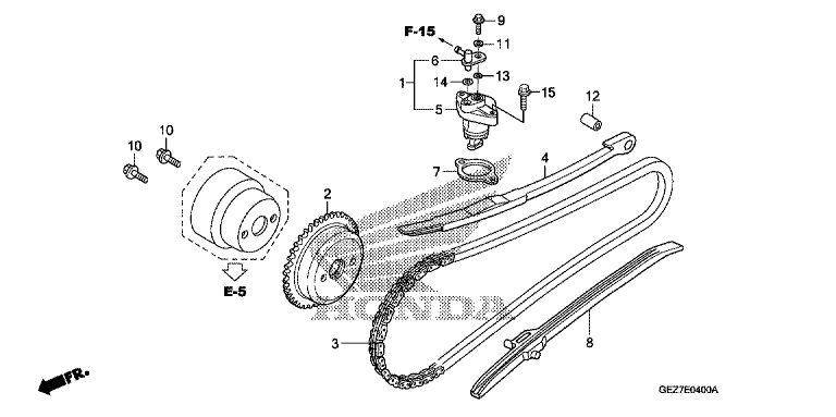 CAM CHAIN/TENSIONER