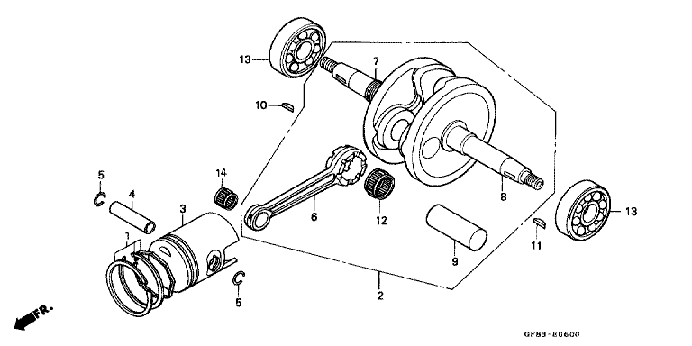 CRANKSHAFT/PISTON