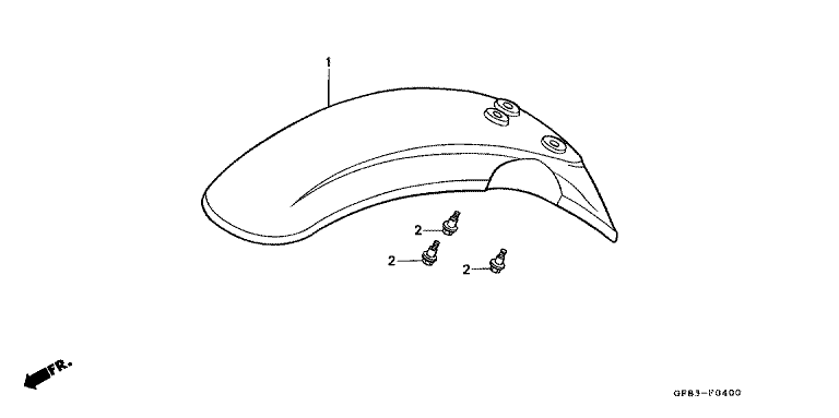 FRONT FENDER