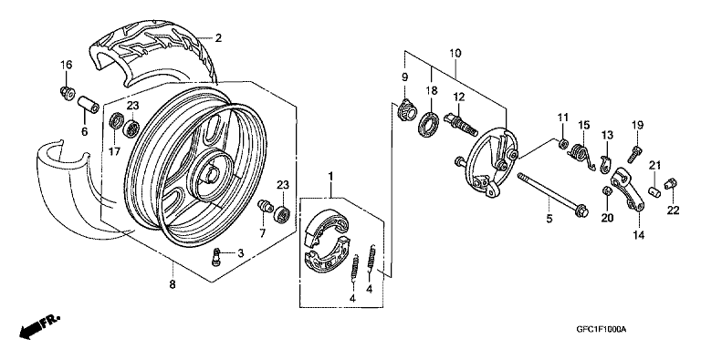 FRONT WHEEL