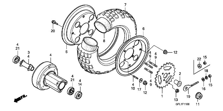 REAR WHEEL
