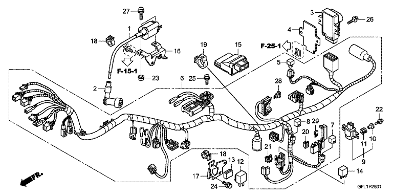 WIRE HARNESS (Z50J9,B,C,E)