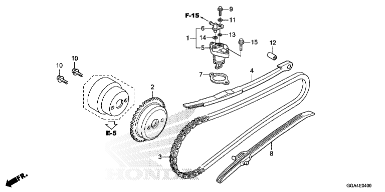 CAM CHAIN/TENSIONER