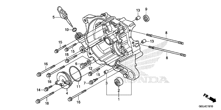 RIGHT CRANKCASE