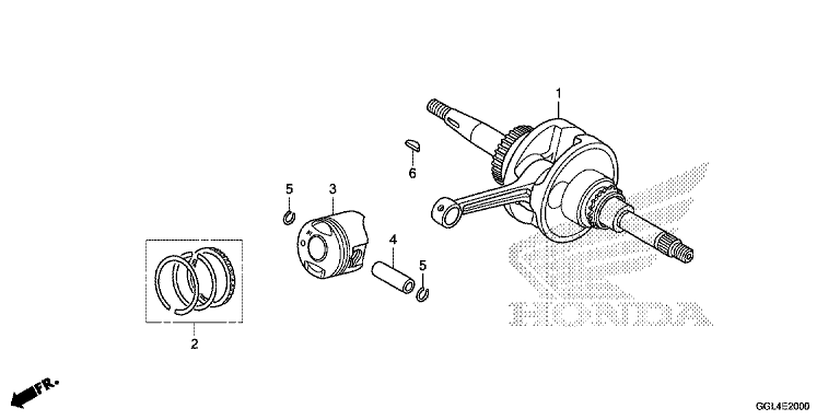 CRANKSHAFT/PISTON