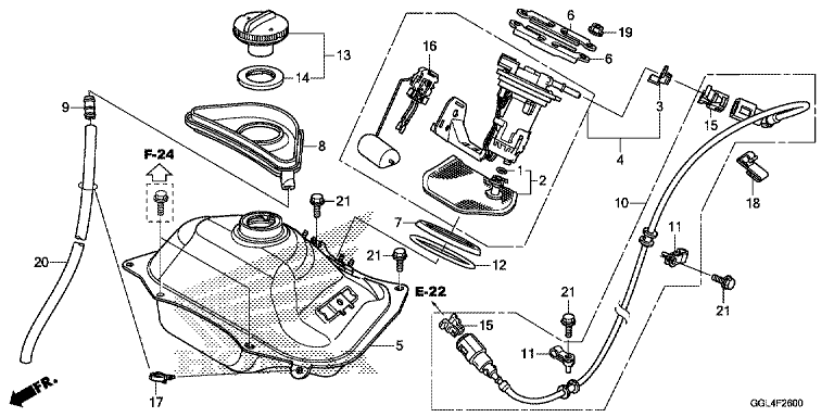 FUEL TANK/FUEL PUMP