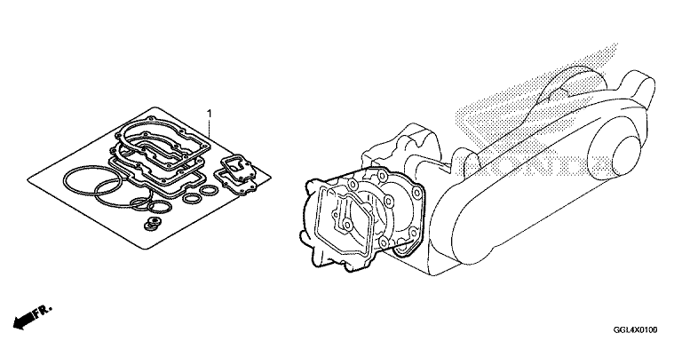 GASKET KIT A