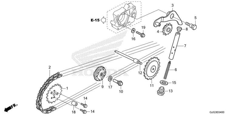 CAM CHAIN/TENSIONER