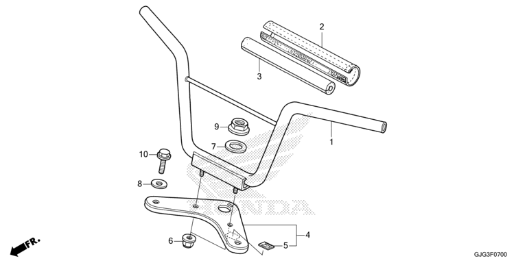 HANDLE BAR/TOP BRIDGE