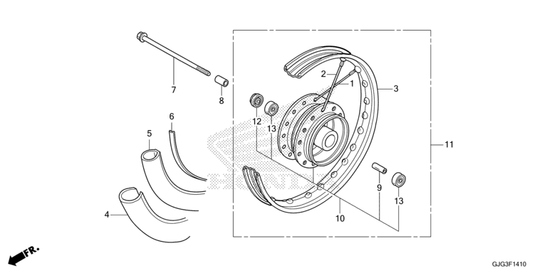 FRONT WHEEL