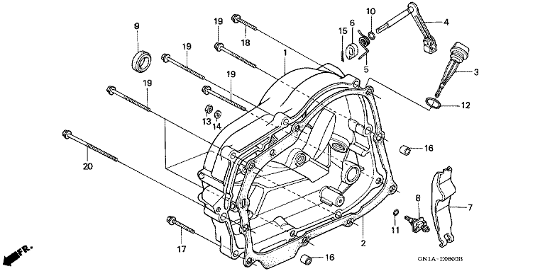 RIGHT CRANKCASE COVER